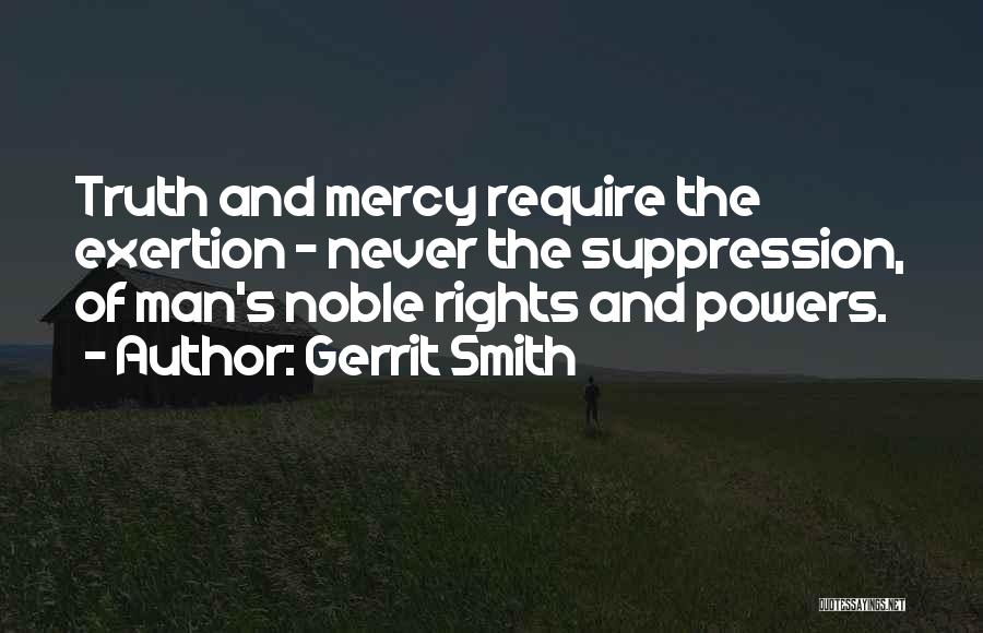 Suppression Of Truth Quotes By Gerrit Smith