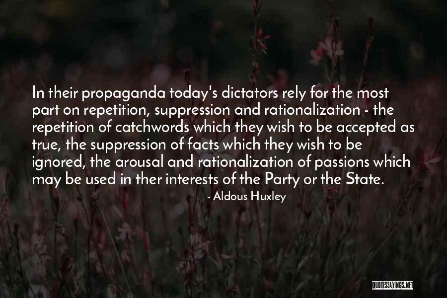 Suppression Quotes By Aldous Huxley Suppression Quotes By Aldous Huxley