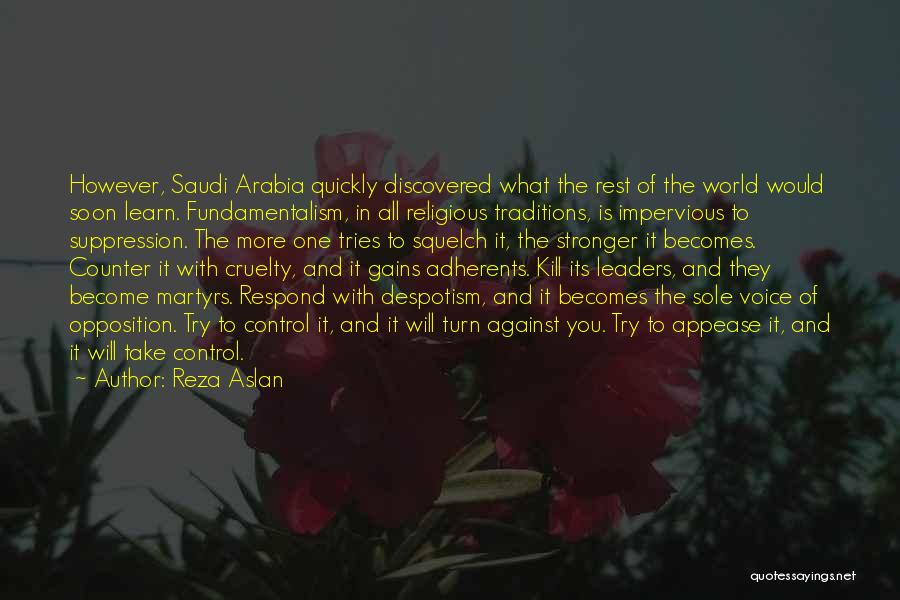 Suppression Quotes By Reza Aslan