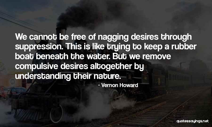 Suppression Quotes By Vernon Howard