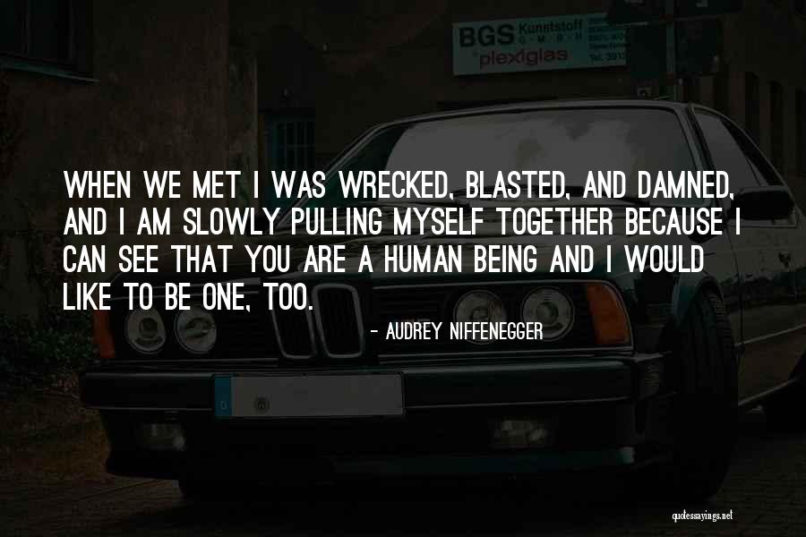Supralapsarian Vs Infralapsarian Quotes By Audrey Niffenegger Supralapsarian Vs Infralapsarian Quotes By Audrey Niffenegger