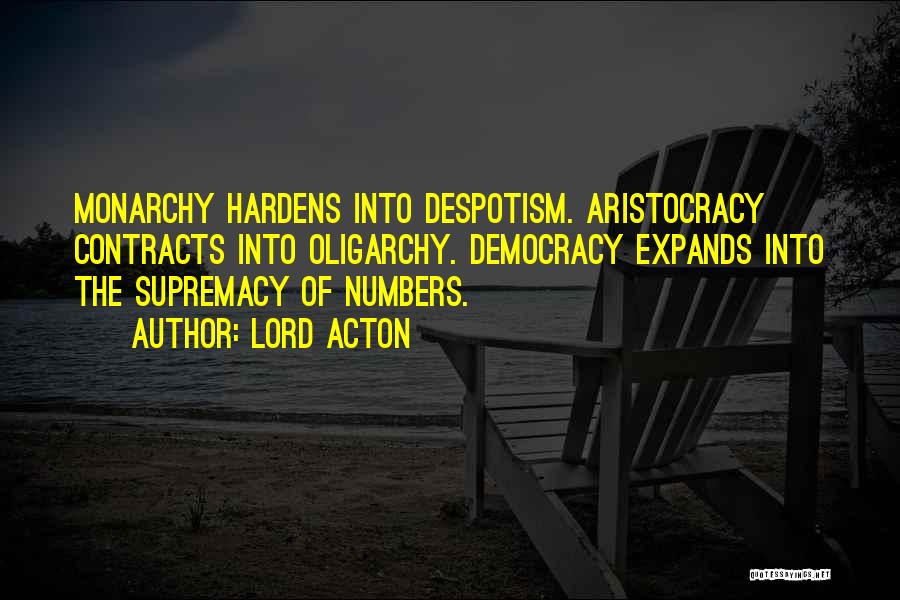 Supremacy Quotes By Lord Acton