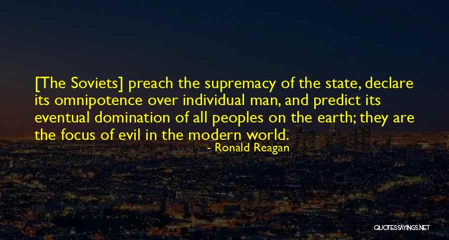 Supremacy War Quotes By Ronald Reagan Supremacy War Quotes By Ronald Reagan