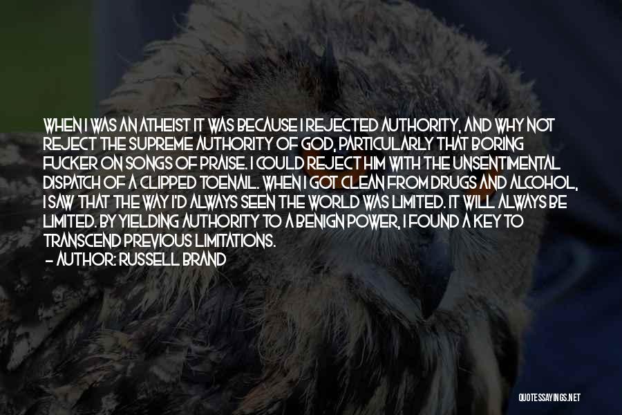 Supreme Brand Quotes By Russell Brand