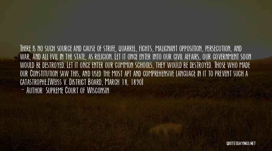 Supreme Court Of Wisconsin Quotes 281696