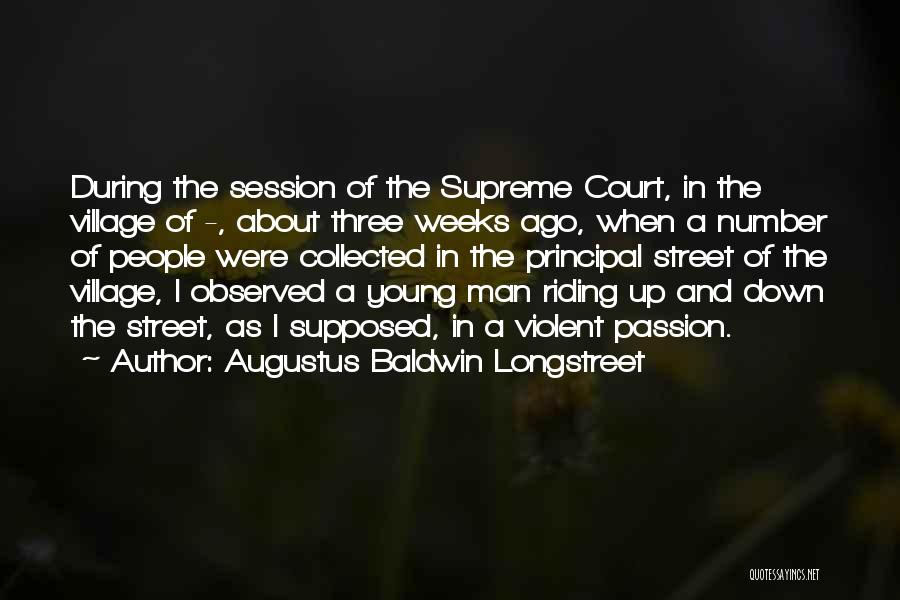 Supreme Court Quotes By Augustus Baldwin Longstreet