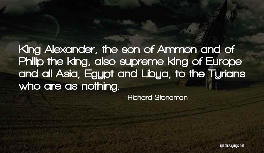 Supreme King Quotes By Richard Stoneman Supreme King Quotes By Richard Stoneman