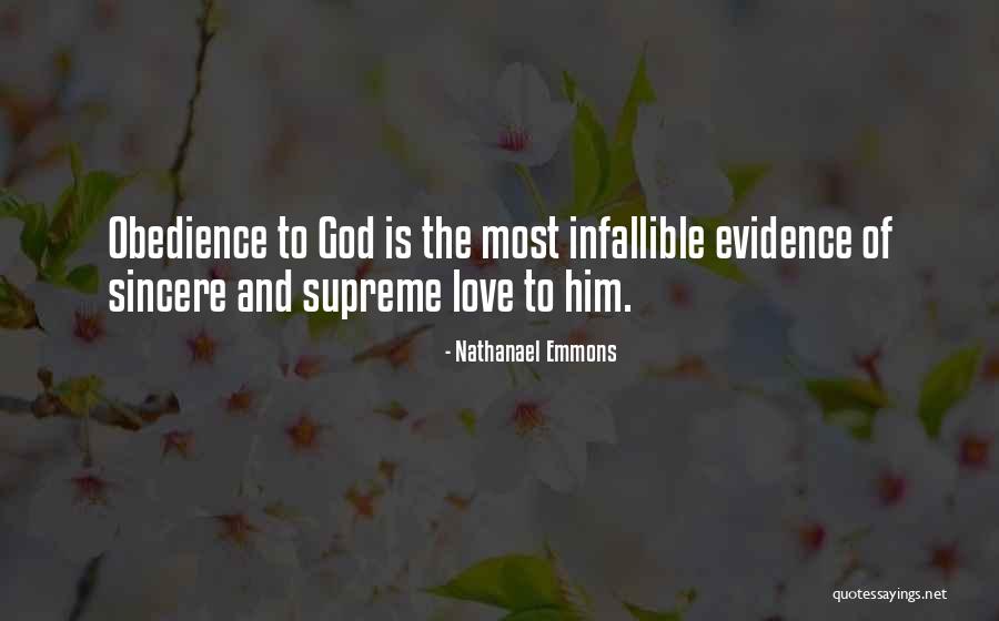 Supreme Love Quotes By Nathanael Emmons Supreme Love Quotes By Nathanael Emmons
