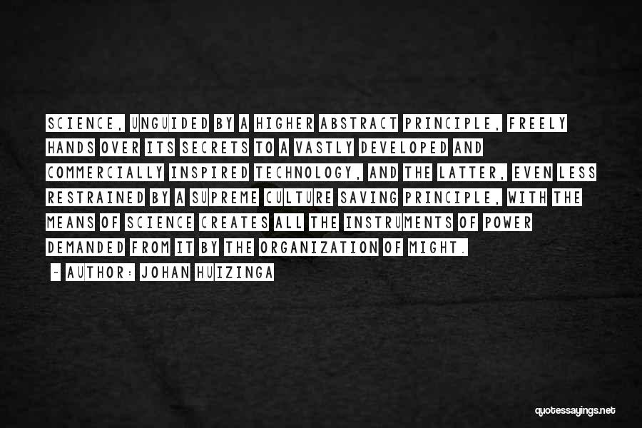 Supreme Power Quotes By Johan Huizinga Supreme Power Quotes By Johan Huizinga