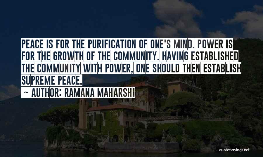 Supreme Power Quotes By Ramana Maharshi