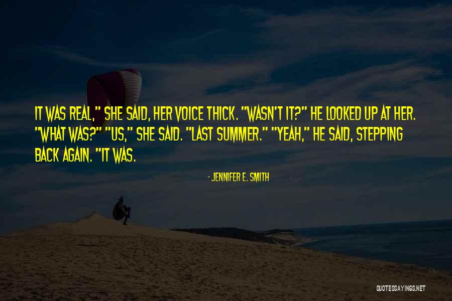 Surasit Ploydanai Quotes By Jennifer E. Smith Surasit Ploydanai Quotes By Jennifer E. Smith