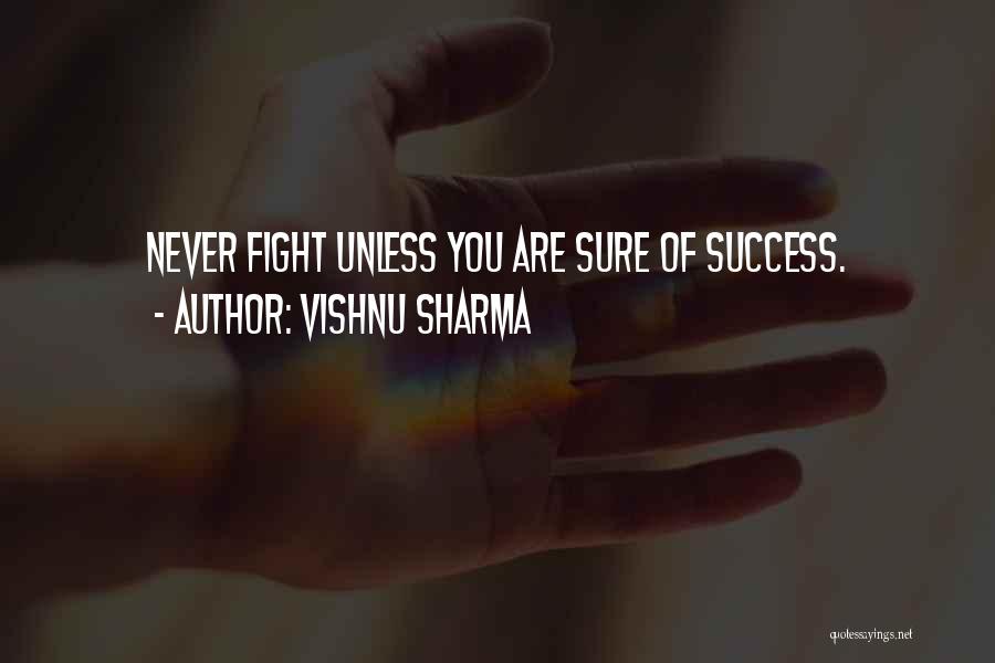 Sure Success Quotes By Vishnu Sharma