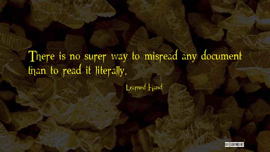 Surer Quotes By Learned Hand Surer Quotes By Learned Hand