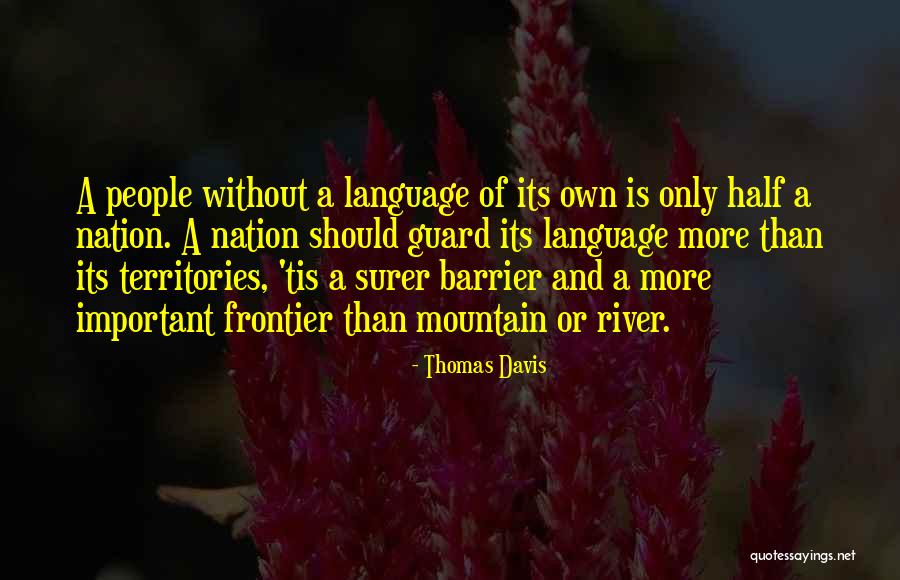 Surer Quotes By Thomas Davis Surer Quotes By Thomas Davis