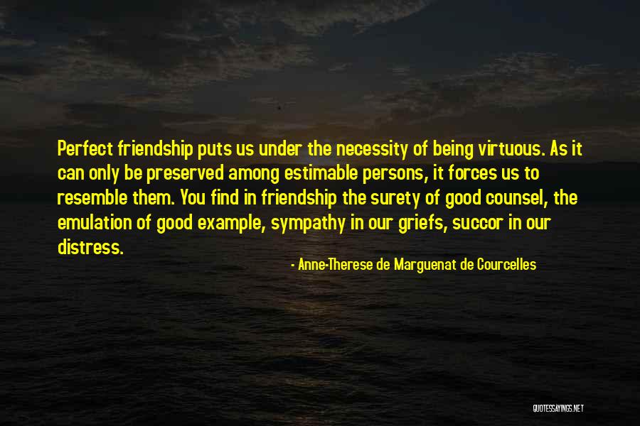 Surety Quotes By Anne-Therese De Marguenat De Courcelles Surety Quotes By Anne-Therese De Marguenat De Courcelles