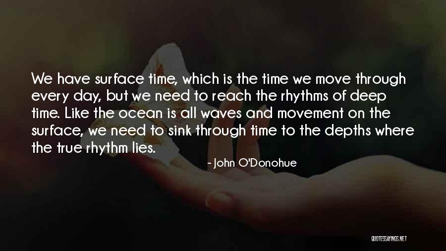 Surface And Deep Quotes By John O'Donohue Surface And Deep Quotes By John O'Donohue