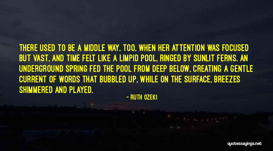 Surface And Deep Quotes By Ruth Ozeki Surface And Deep Quotes By Ruth Ozeki