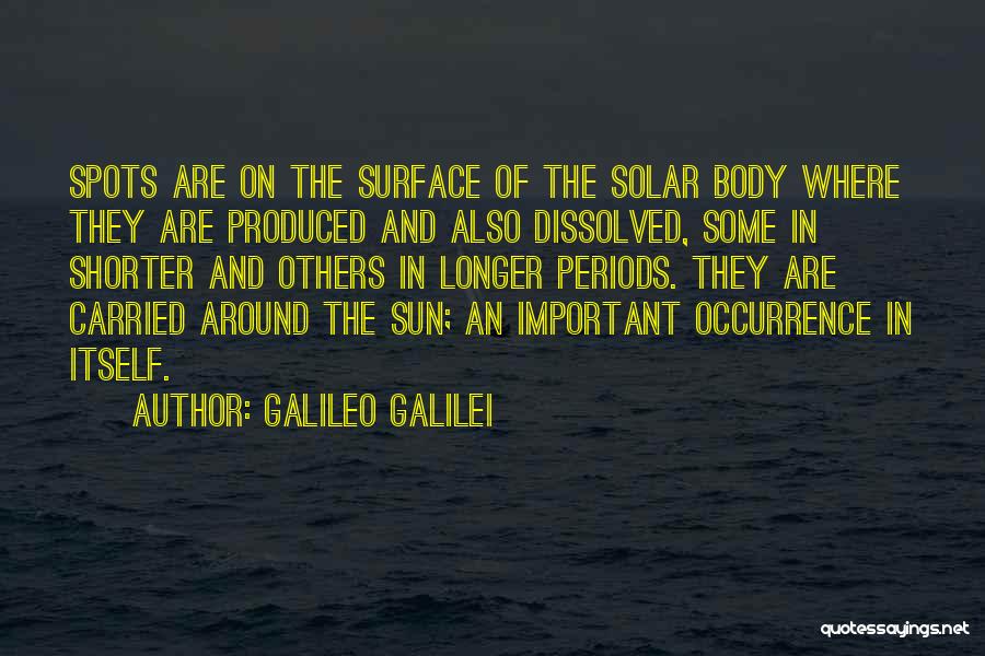 Surface Science Quotes By Galileo Galilei