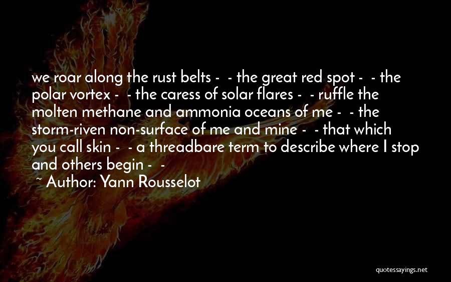 Surface Science Quotes By Yann Rousselot