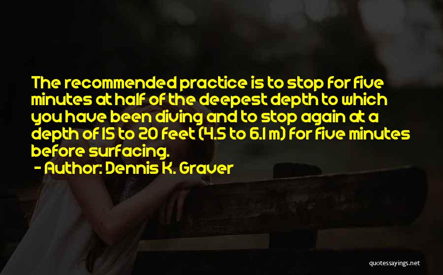 Surfacing Quotes By Dennis K. Graver