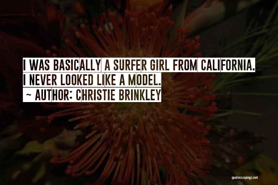 Surfer Quotes By Christie Brinkley