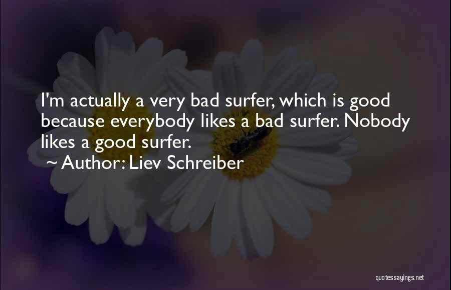 Surfer Quotes By Liev Schreiber