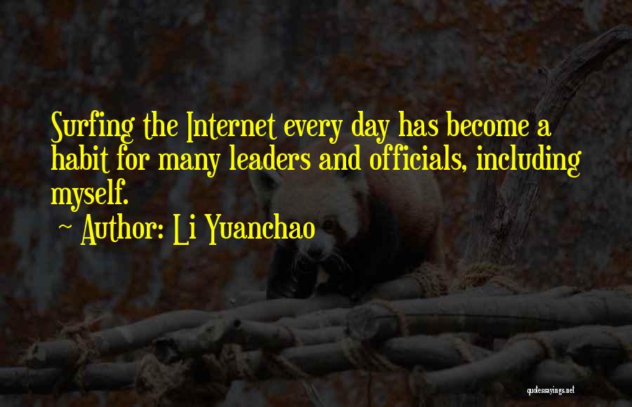 Surfing The Internet Quotes By Li Yuanchao