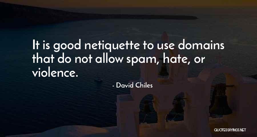 Surfing The Web Quotes By David Chiles