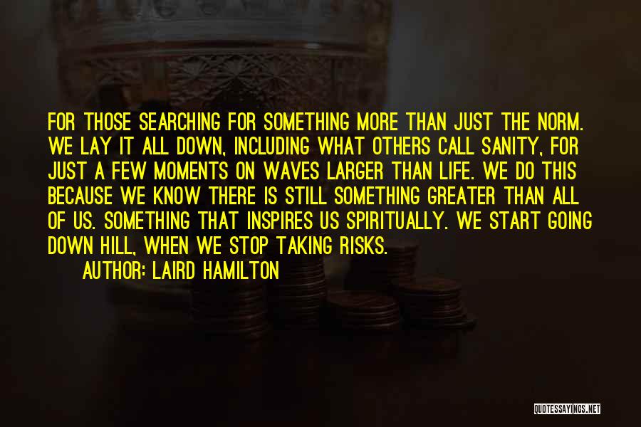 Surfing Waves Quotes By Laird Hamilton