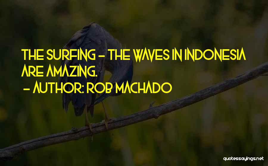 Surfing Waves Quotes By Rob Machado