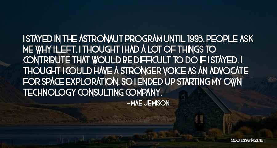 Surgan Sinonimos Quotes By Mae Jemison Surgan Sinonimos Quotes By Mae Jemison