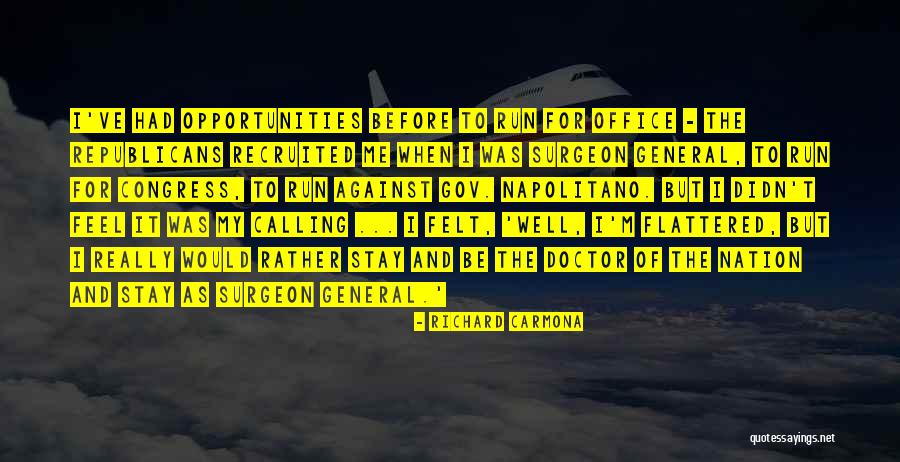 Surgeon General Quotes By Richard Carmona Surgeon General Quotes By Richard Carmona