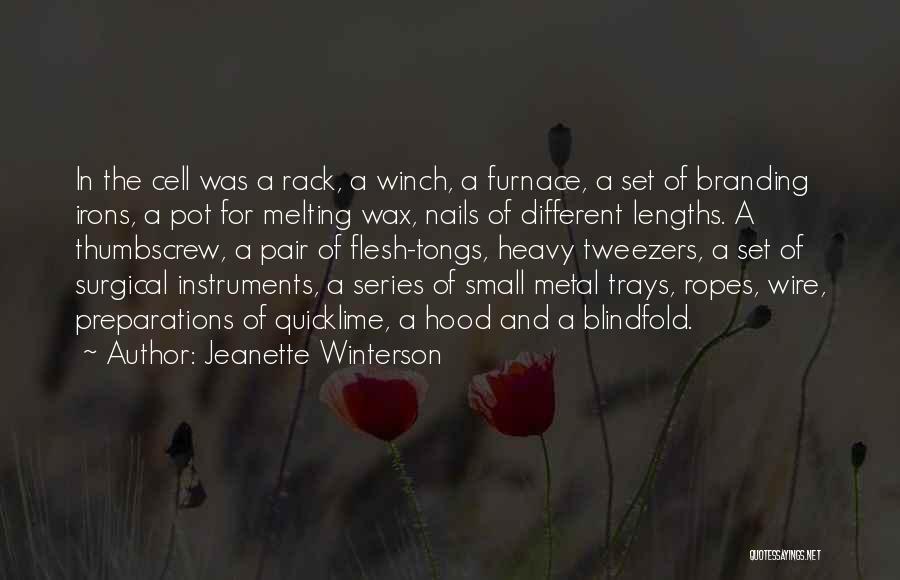 Surgical Instruments Quotes By Jeanette Winterson