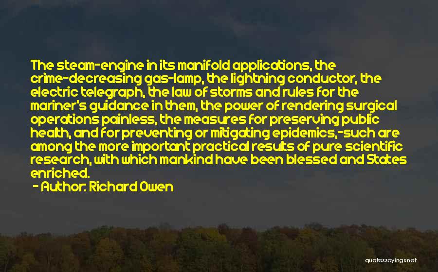 Surgical Operations Quotes By Richard Owen