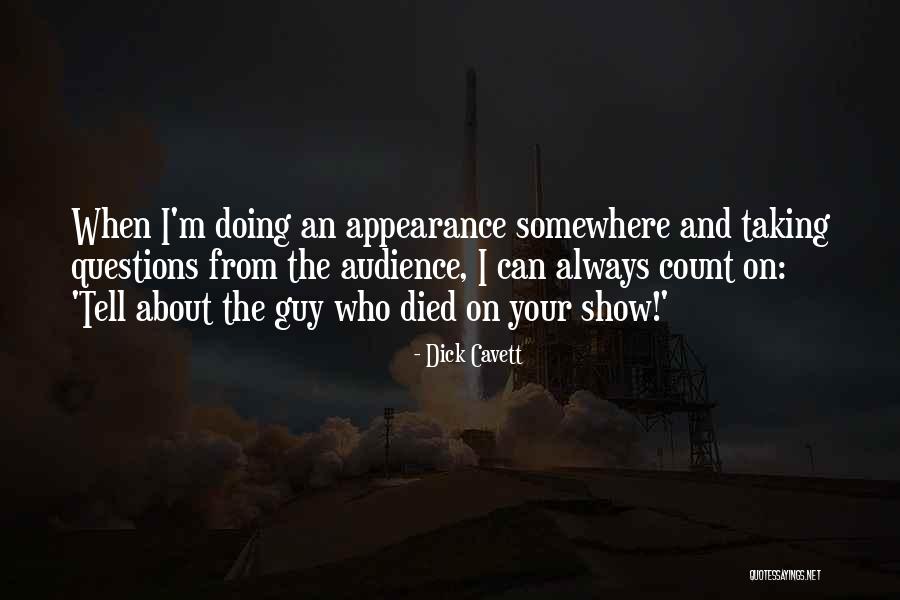 Surgiu Sinonimos Quotes By Dick Cavett Surgiu Sinonimos Quotes By Dick Cavett