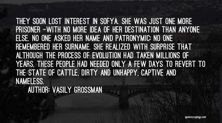 Surname Quotes By Vasily Grossman