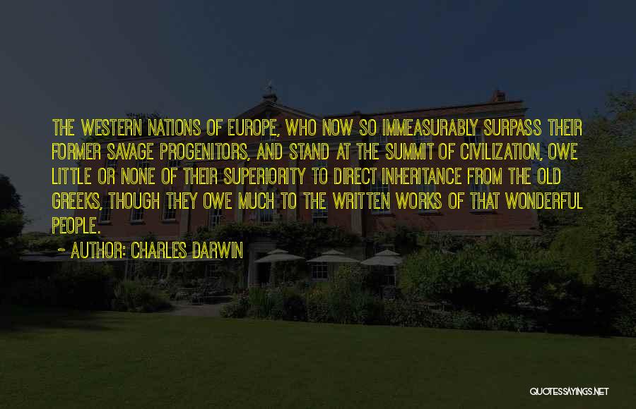 Surpass Quotes By Charles Darwin