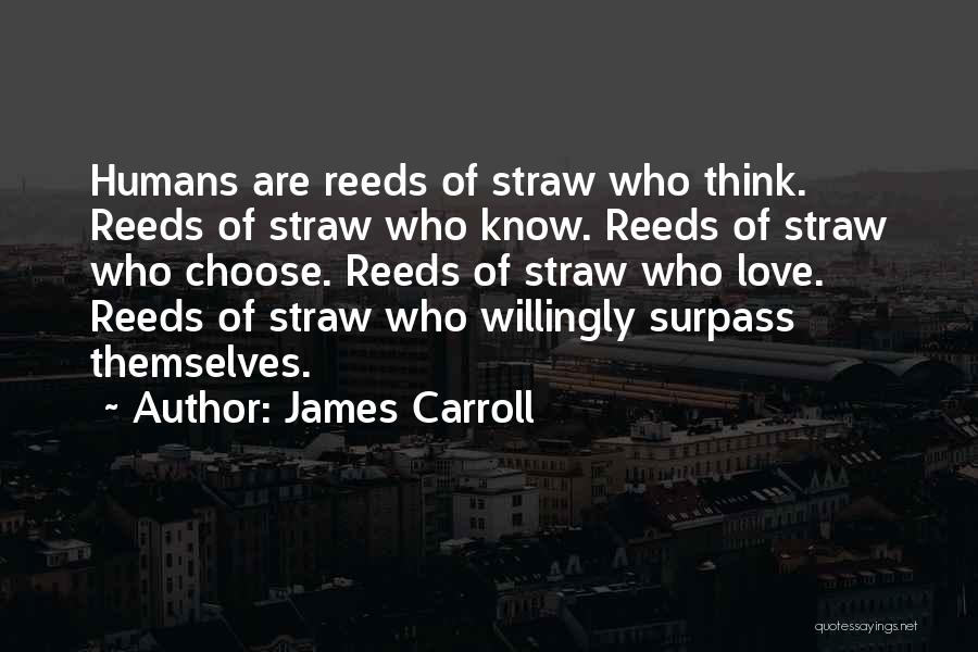 Surpass Quotes By James Carroll