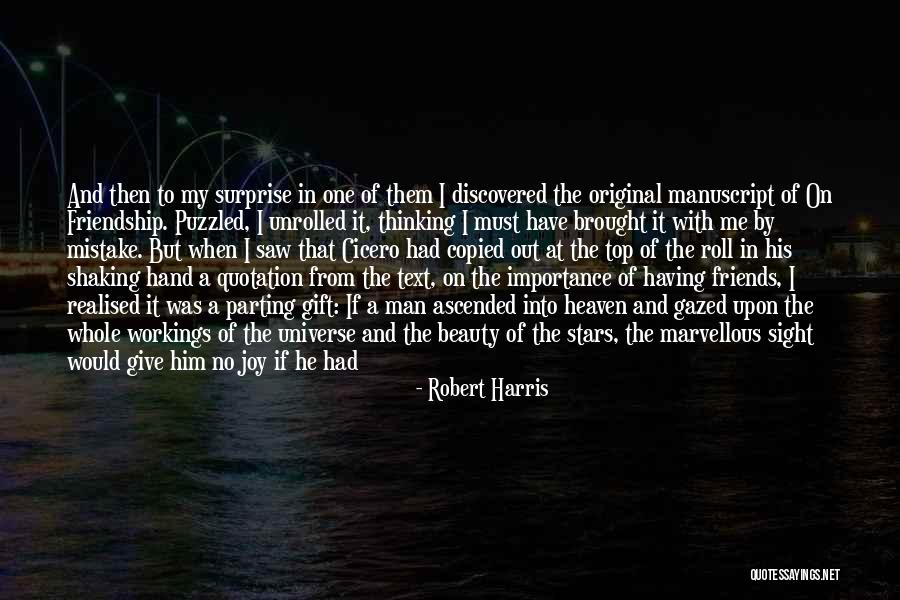 Surprise And Delight Quotes By Robert Harris