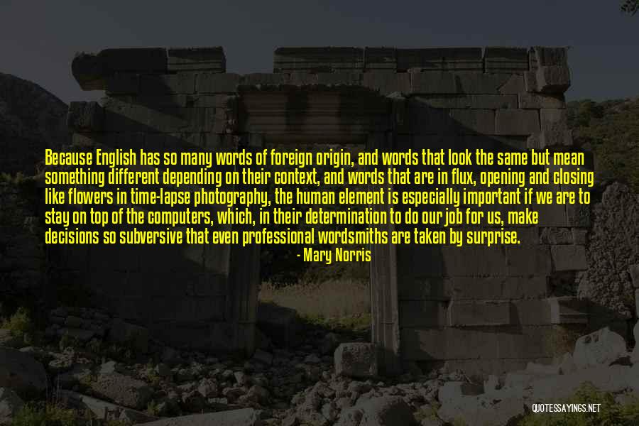 Surprise Element Quotes By Mary Norris Surprise Element Quotes By Mary Norris