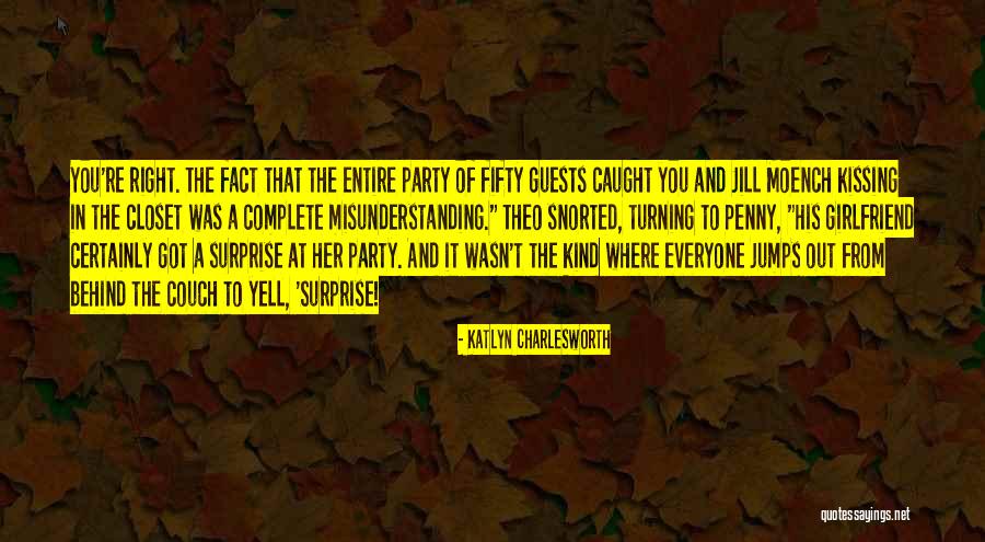 Surprise For Birthday Quotes By Katlyn Charlesworth