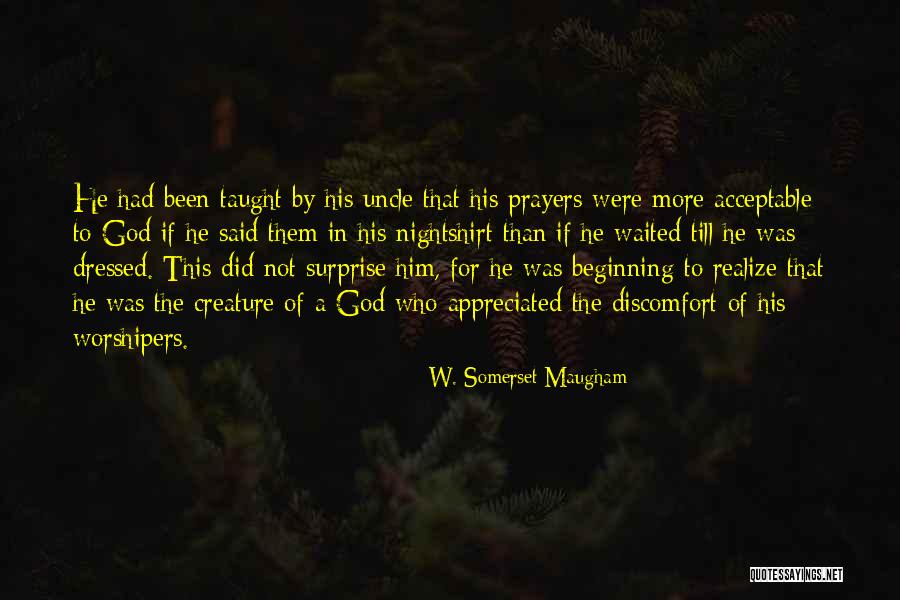 Surprise For Him Quotes By W. Somerset Maugham Surprise For Him Quotes By W. Somerset Maugham
