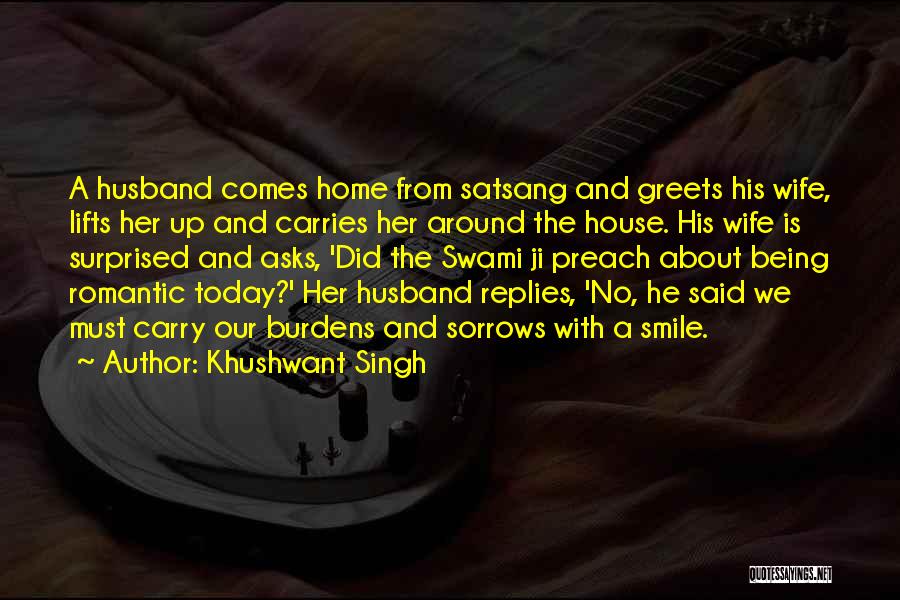 Surprised Smile Quotes By Khushwant Singh