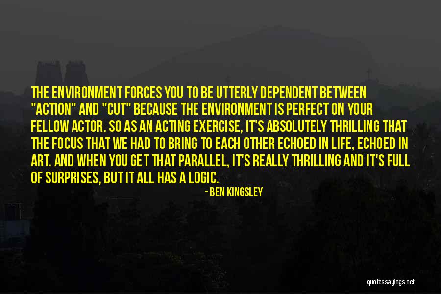 Surprises In Life Quotes By Ben Kingsley