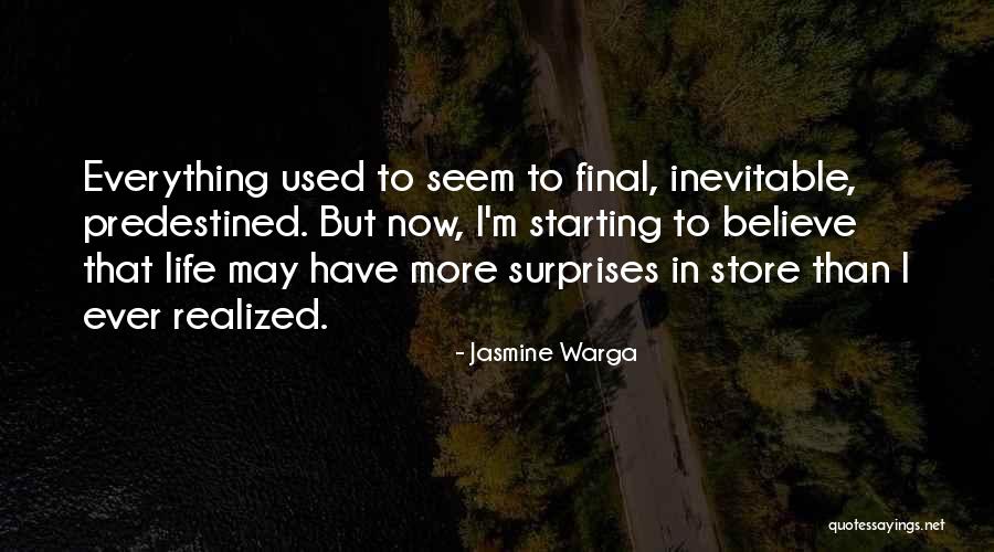 Surprises In Life Quotes By Jasmine Warga