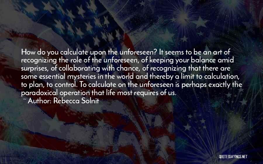 Surprises In Life Quotes By Rebecca Solnit