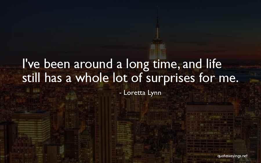 Surprises Of Life Quotes By Loretta Lynn