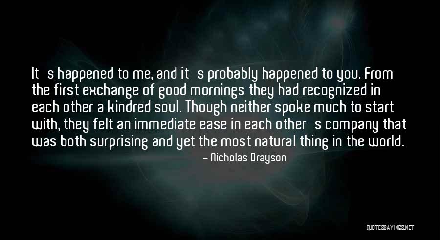 Surprising Friendship Quotes By Nicholas Drayson Surprising Friendship Quotes By Nicholas Drayson