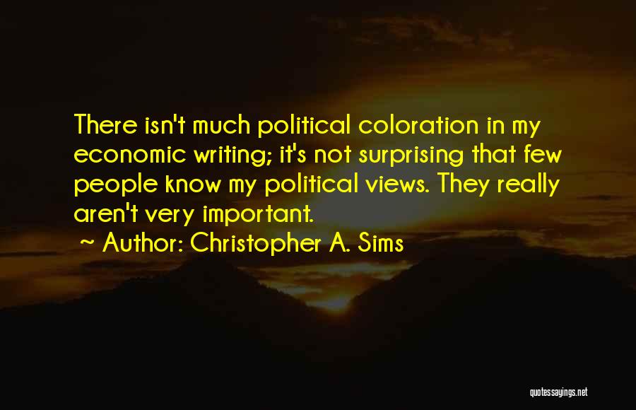 Surprising Quotes By Christopher A. Sims