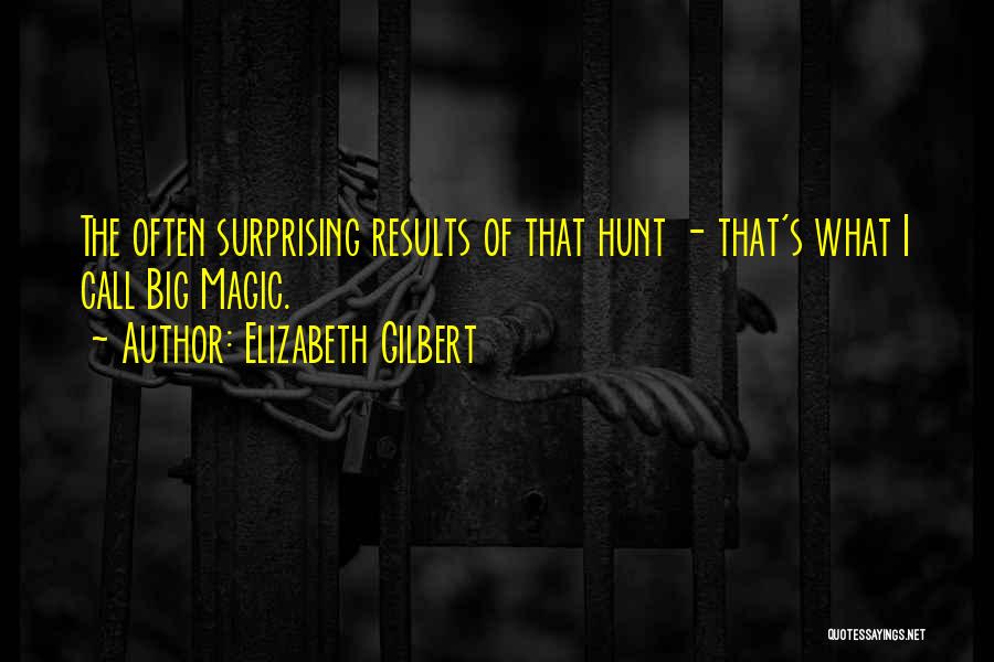 Surprising Quotes By Elizabeth Gilbert